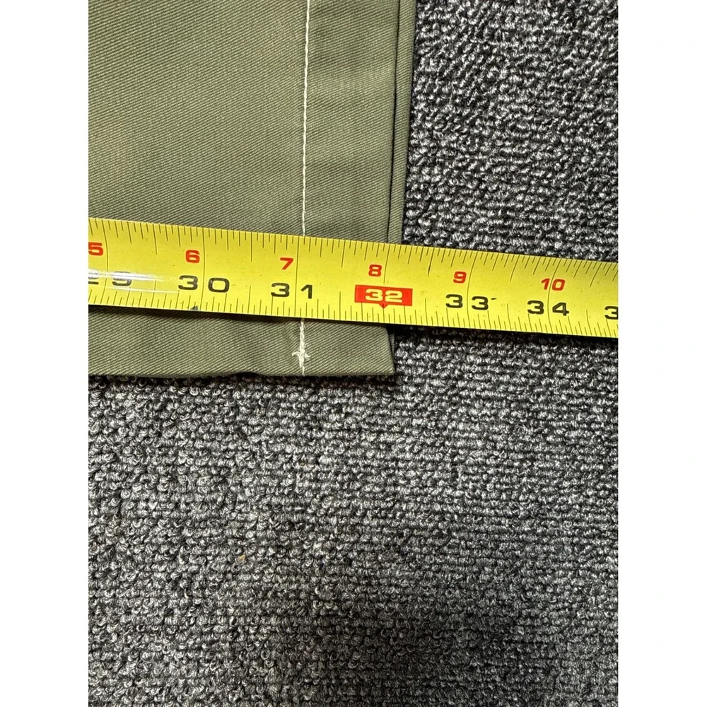 True Religion Kalamata Cargo SN Pant HS‎ Outline Olive Green White Stitch 28
